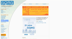 Desktop Screenshot of gqmg.de