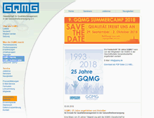 Tablet Screenshot of gqmg.de
